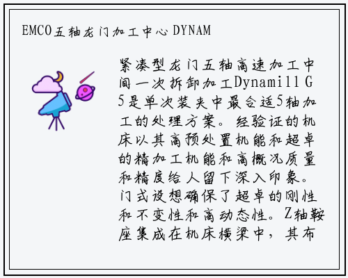 bat365官网登录入口-EMCO五轴龙门加工中心 DYNAMILL G5CN DS